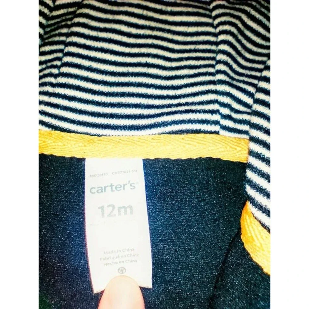 Carter's 12m Penguin Hooded Romper